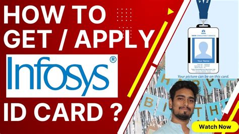 Infosys replacement id card